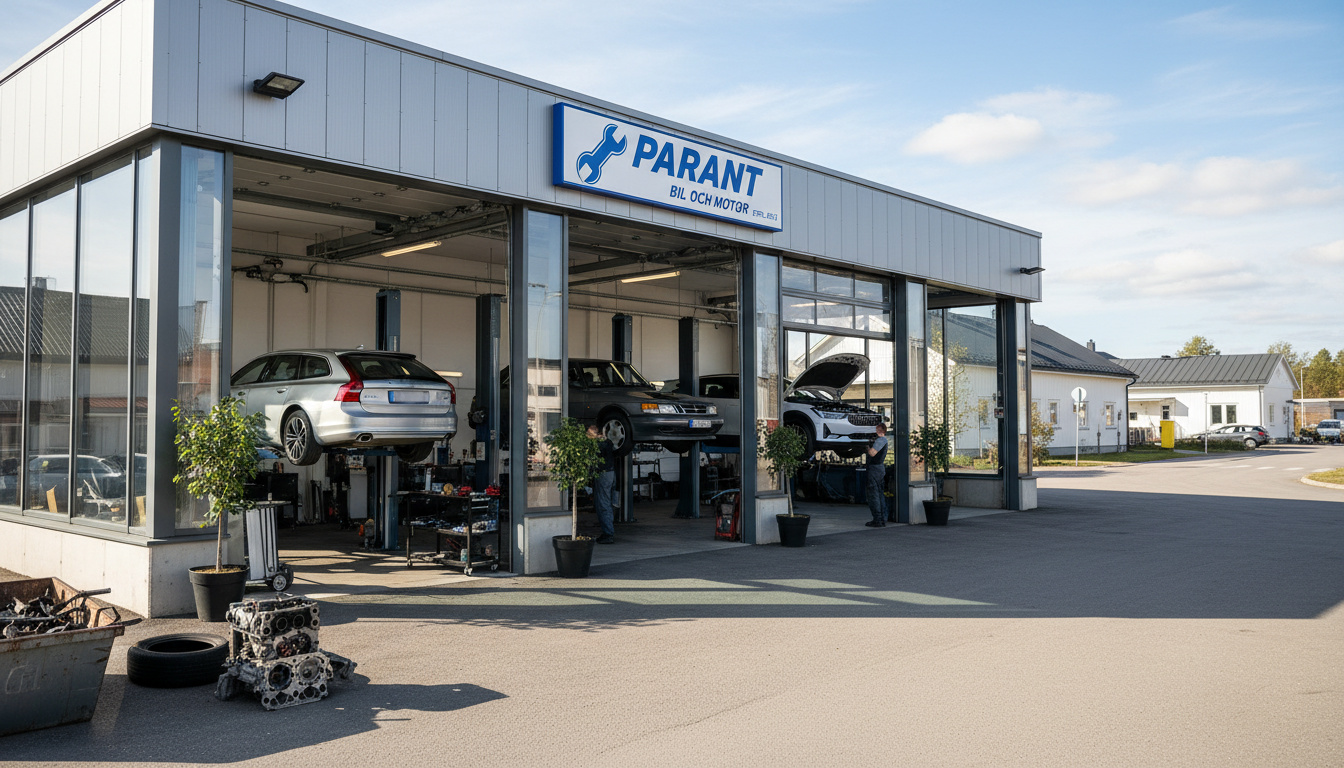 Parant Bil och Motor – Verkstad i Täby sedan 2013