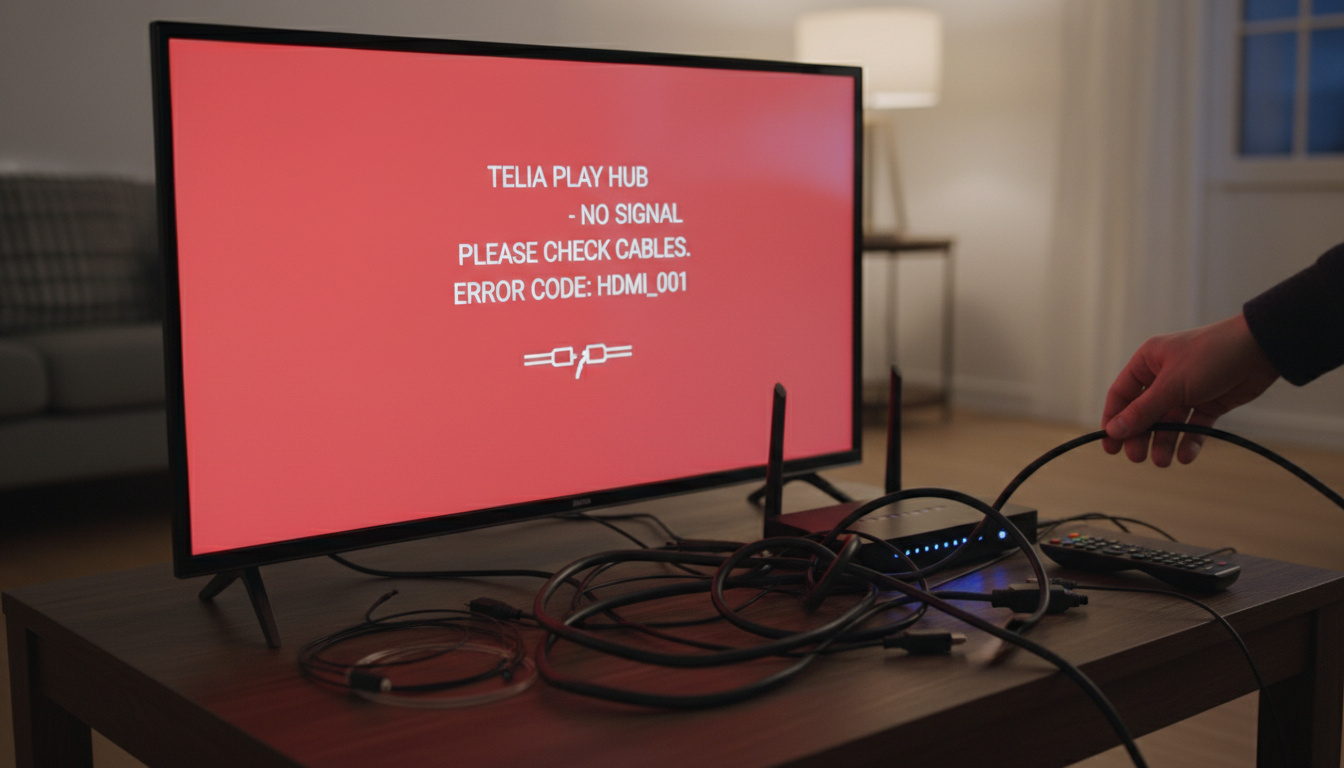 Telia Play Hub Problem – Vanliga fel och lösningar