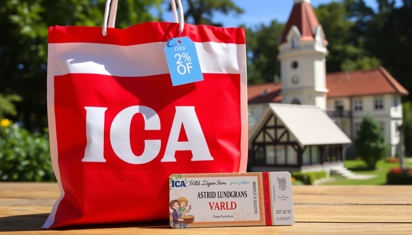 Astrid Lindgrens Värld rabatt via ICA – så här fungerar det