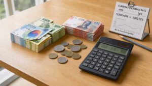 45,6 miljarder won i kronor: så räknar du om till SEK